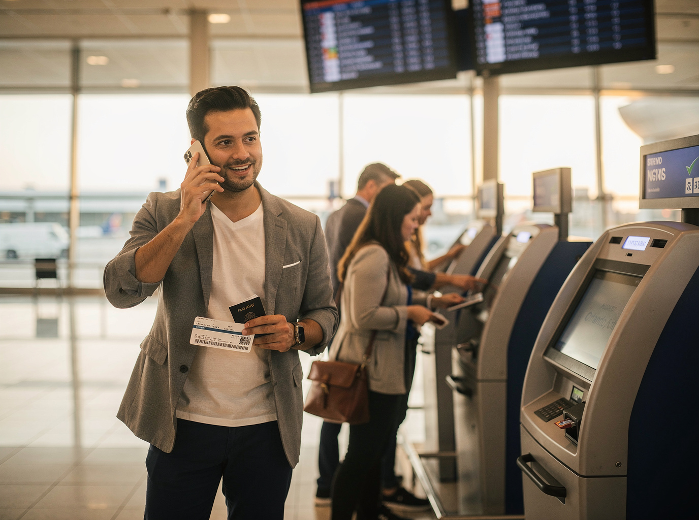 Bypass Airport Kiosks for Standby Listing by Calling Direct